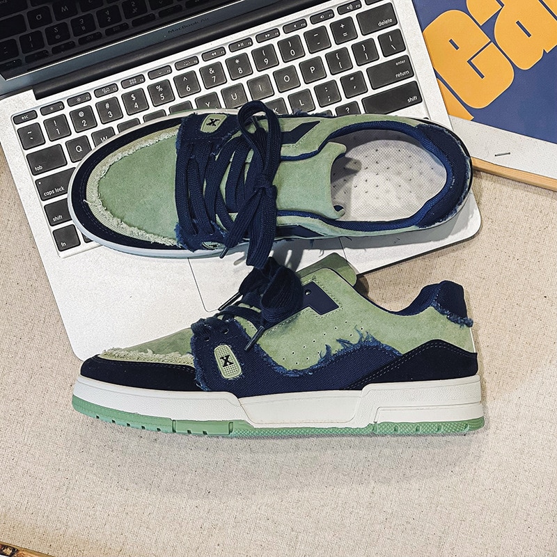 Classic Color-block Sneakers - true deals club