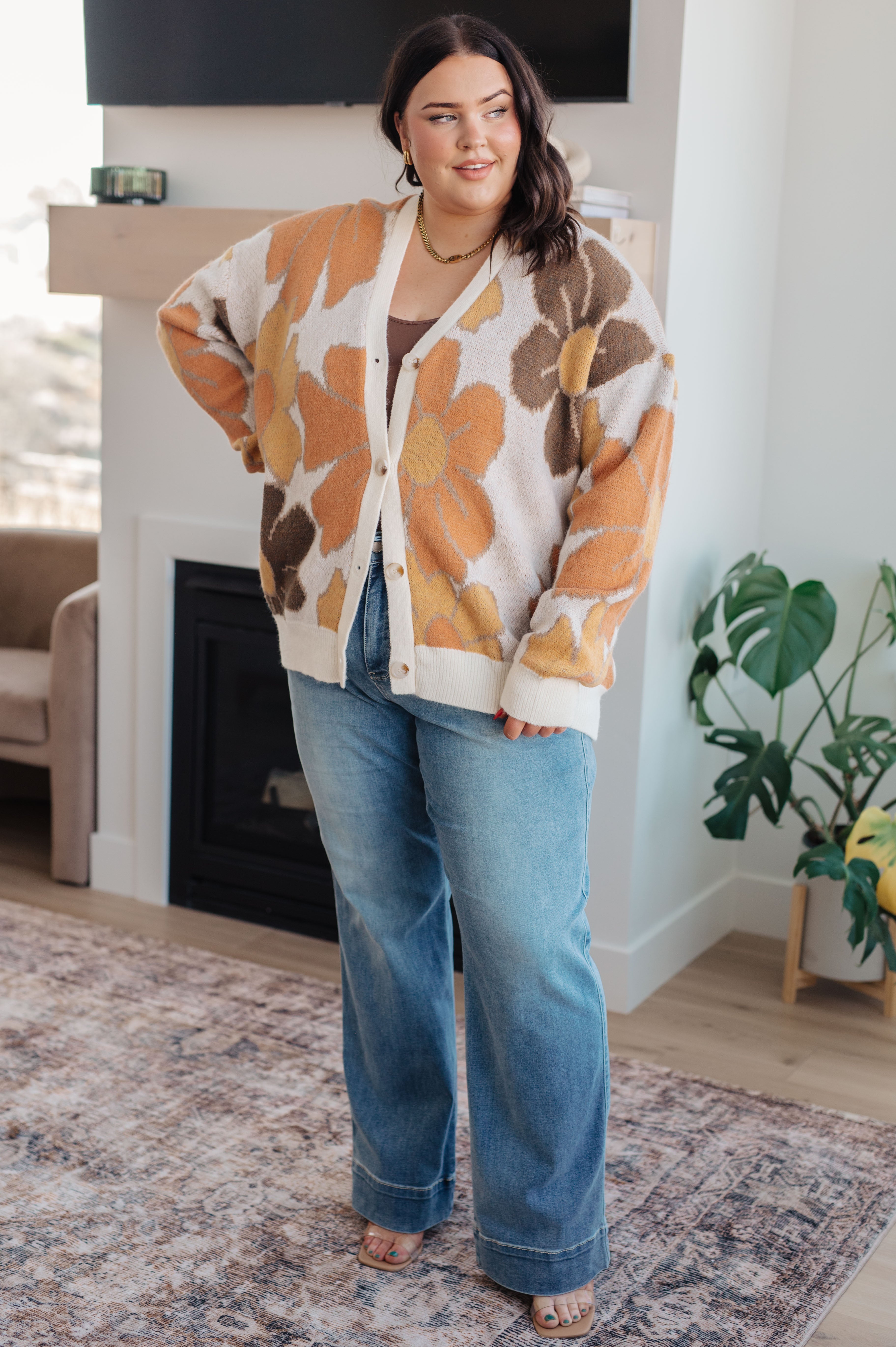 Maxct &Exquisitely Mod Floral Cardigan