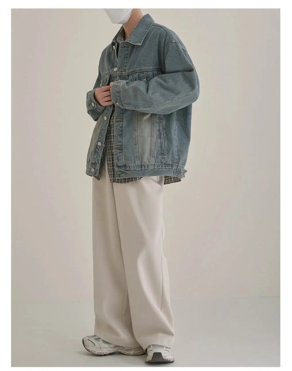 Maxct Basic Washed Denim Jacket