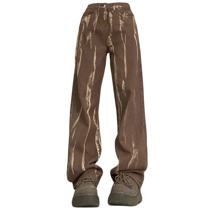 Fashion Week Brown Jeans Maxct