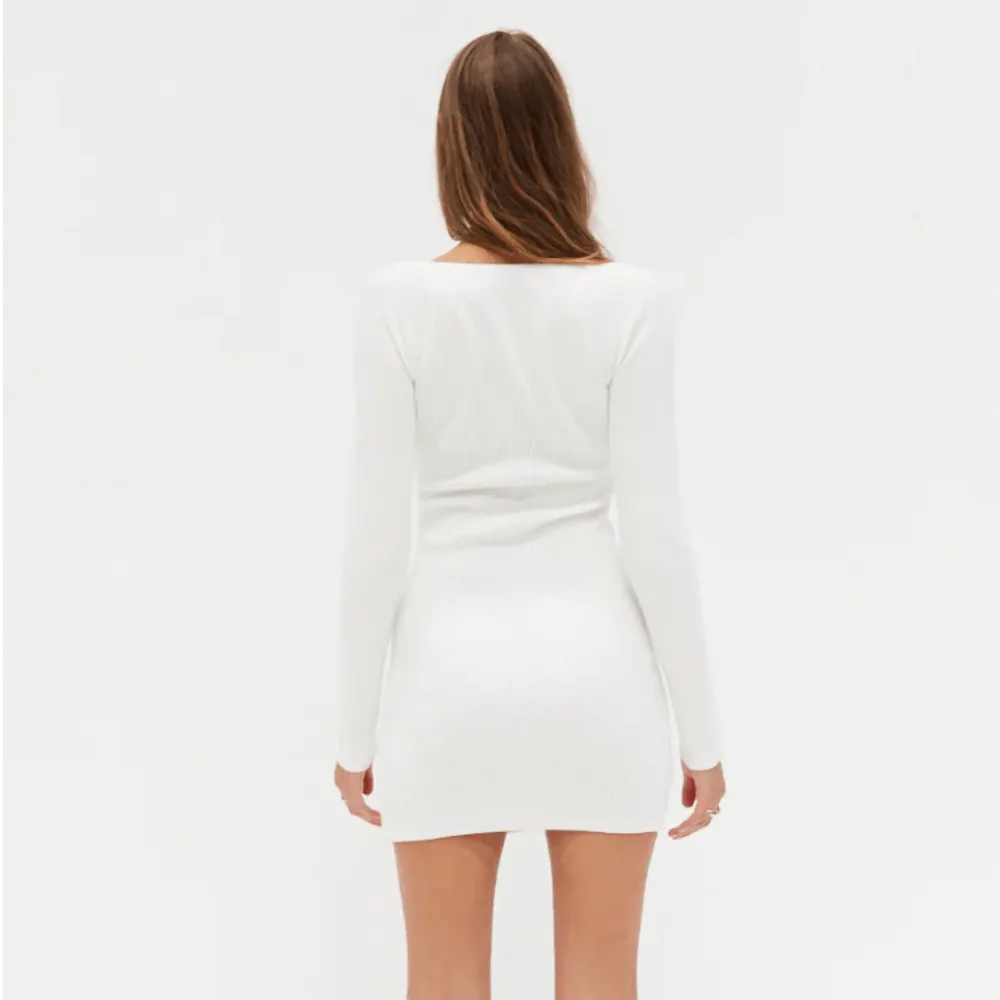 Shoreside Long Sleeve Knitted Mini Dress Maxct