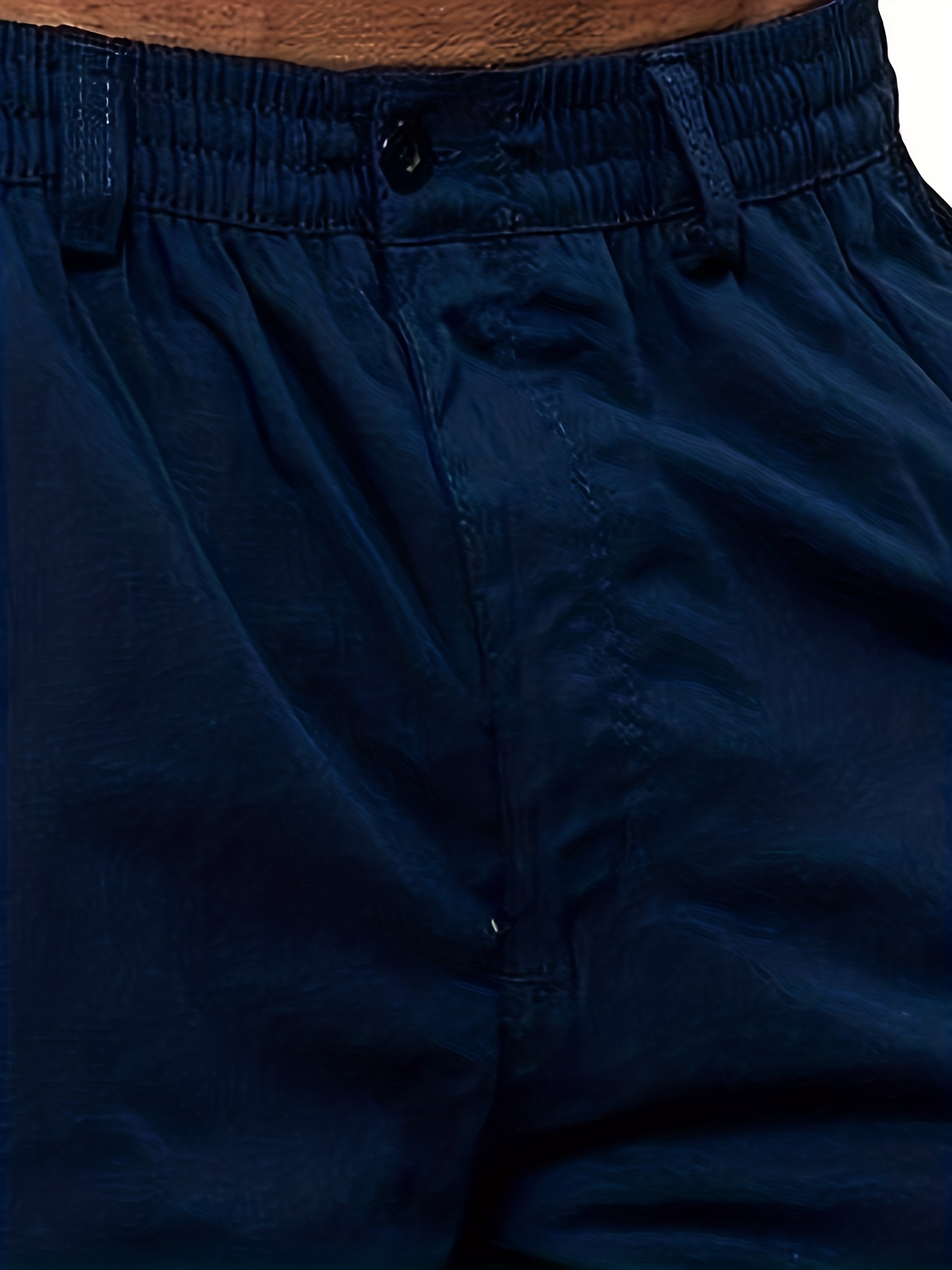 Men's Cargo Pants Casual Loose Fit Straight Leg Pants With Flap Pockets