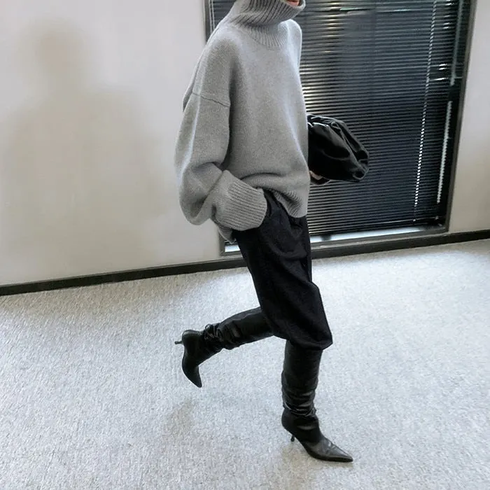 Maxct Paride Turtleneck Cashmere Sweater