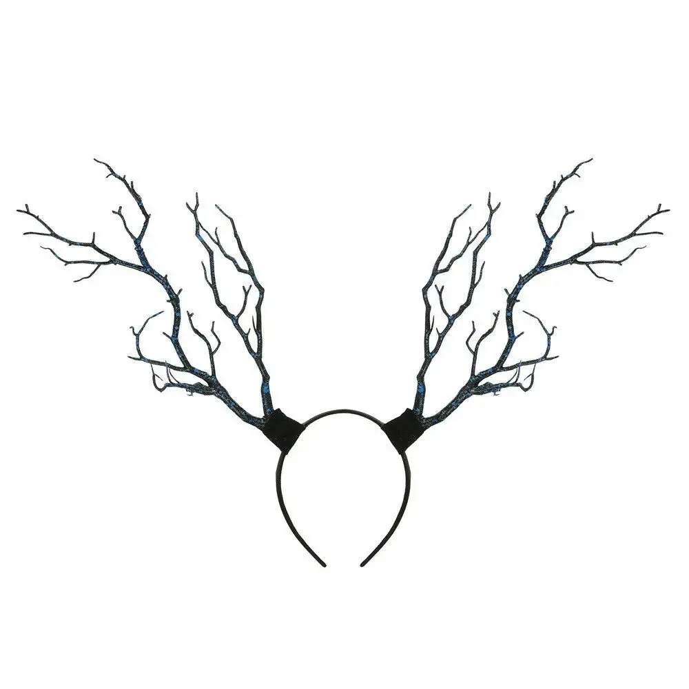 Maxct Fairy Long Antlers Tree Branches Horns Hat Hair Headband Cosplay Party Fancy Dress Xmas Best Gift