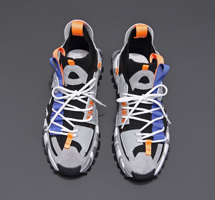 Breathable Lace-up Sneakers - true-deals-club
