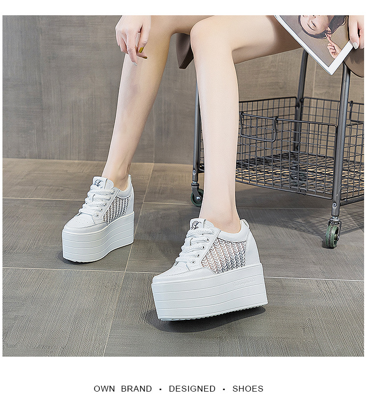 Women's Summer Mesh Air Sneakers Mixed Colors. High Heel - true-deals-club