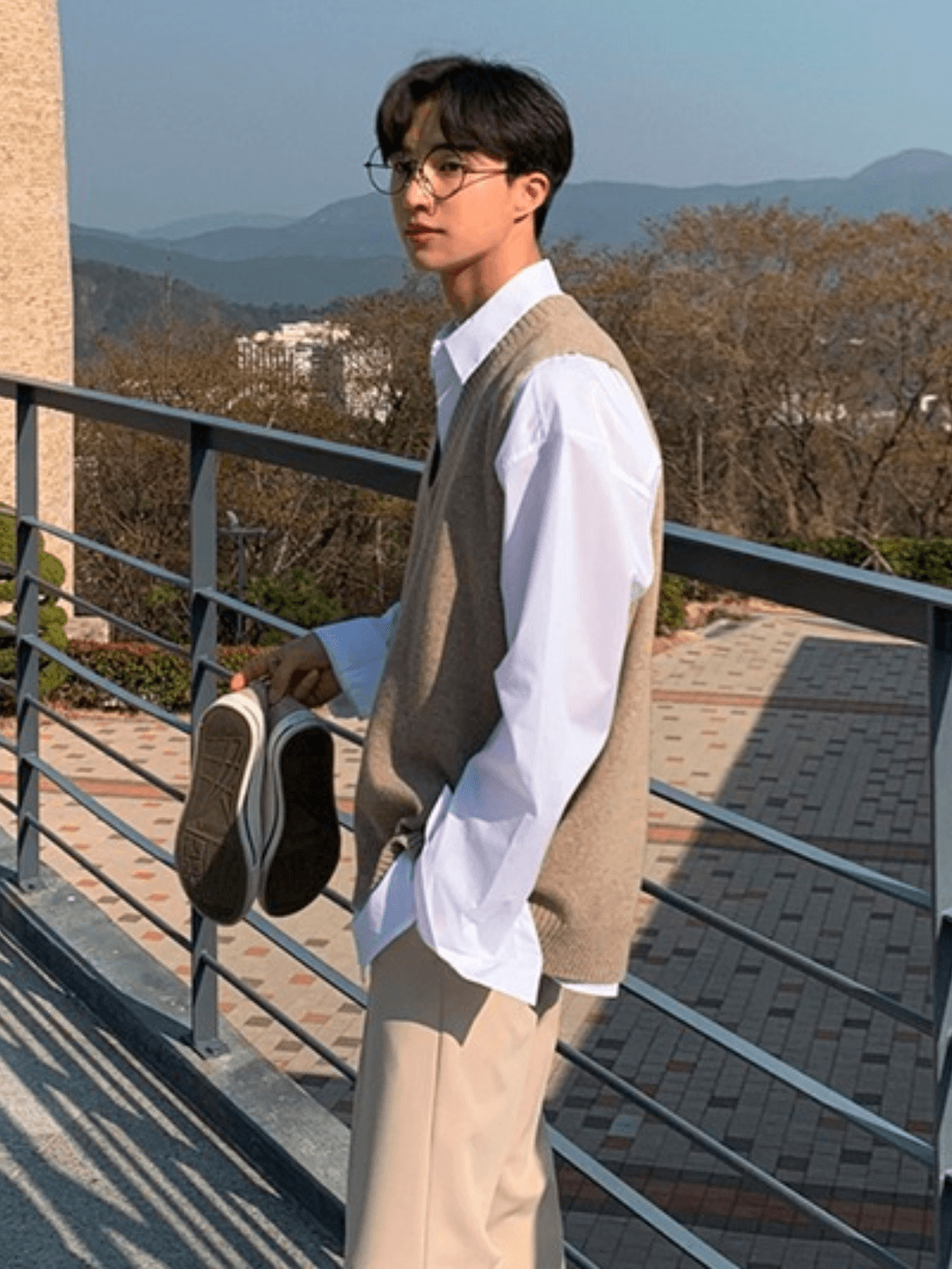 Maxct [Mrcyc] V-Neck Sweater Vest Na520
