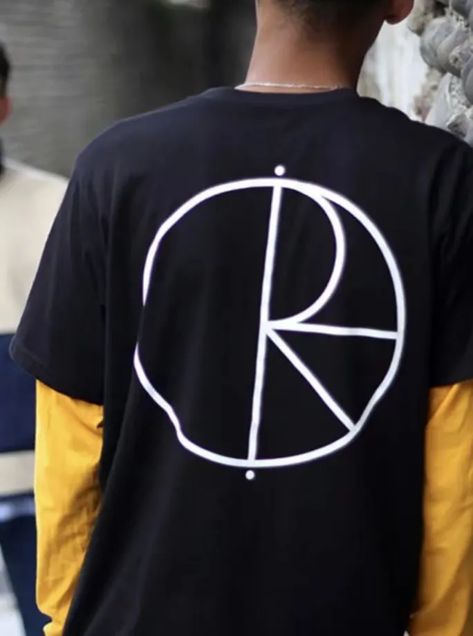 90s Streetwear Polar Skate Y2K Clothing Men Women Harajuku Back Letter Graphic Print Oversized T Shirt Hip Hop Gothic Cotton Short Sleeve Tops