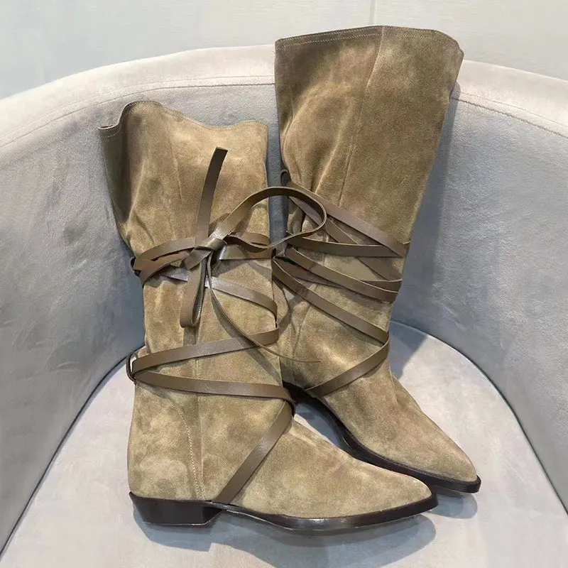 Womens Mid Calf Western Boots Maxct