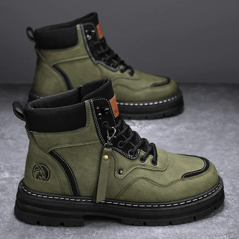 High-Top Platform Men's Martin Boots Maxct