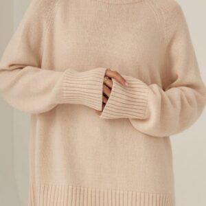 Maxct &Turtle Neck Raglan Sleeve Sweater