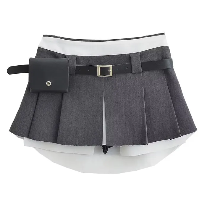 Influencer Mini Pleated Skirt Maxct