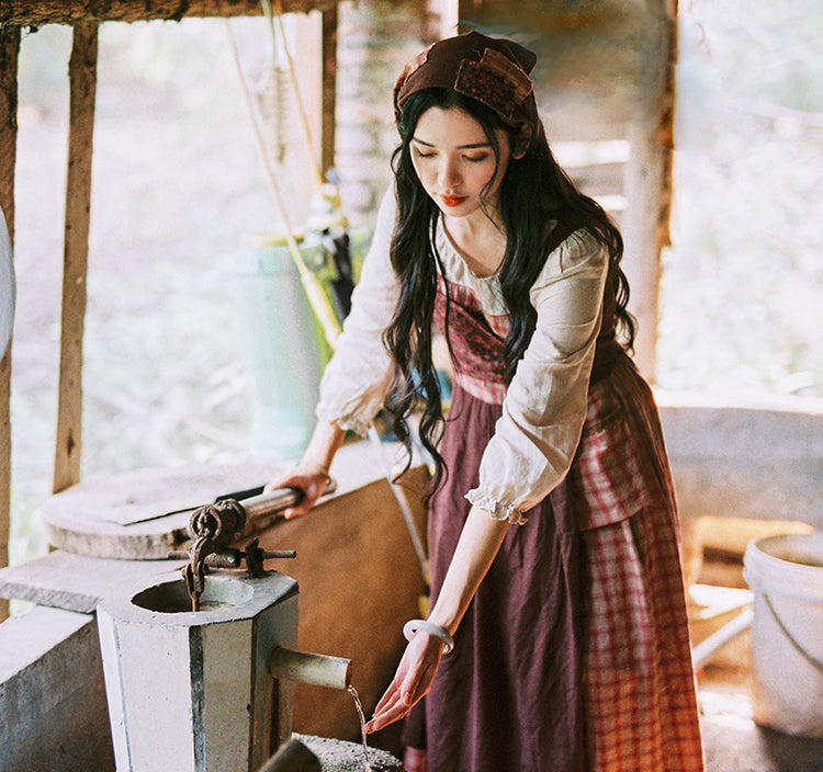 Patchwork Village Dress Maxct