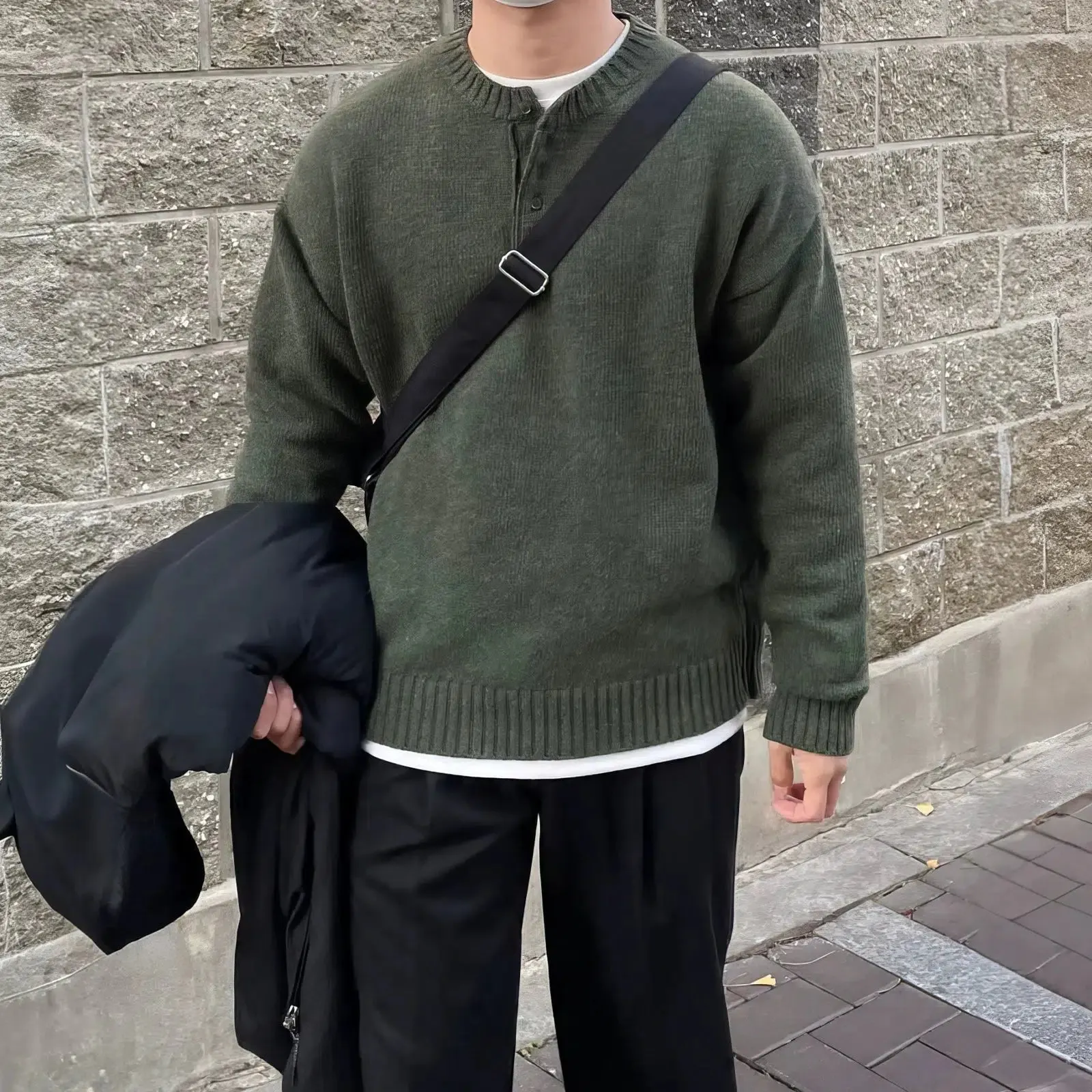 Maxct Henry Versatile Collar Sweater