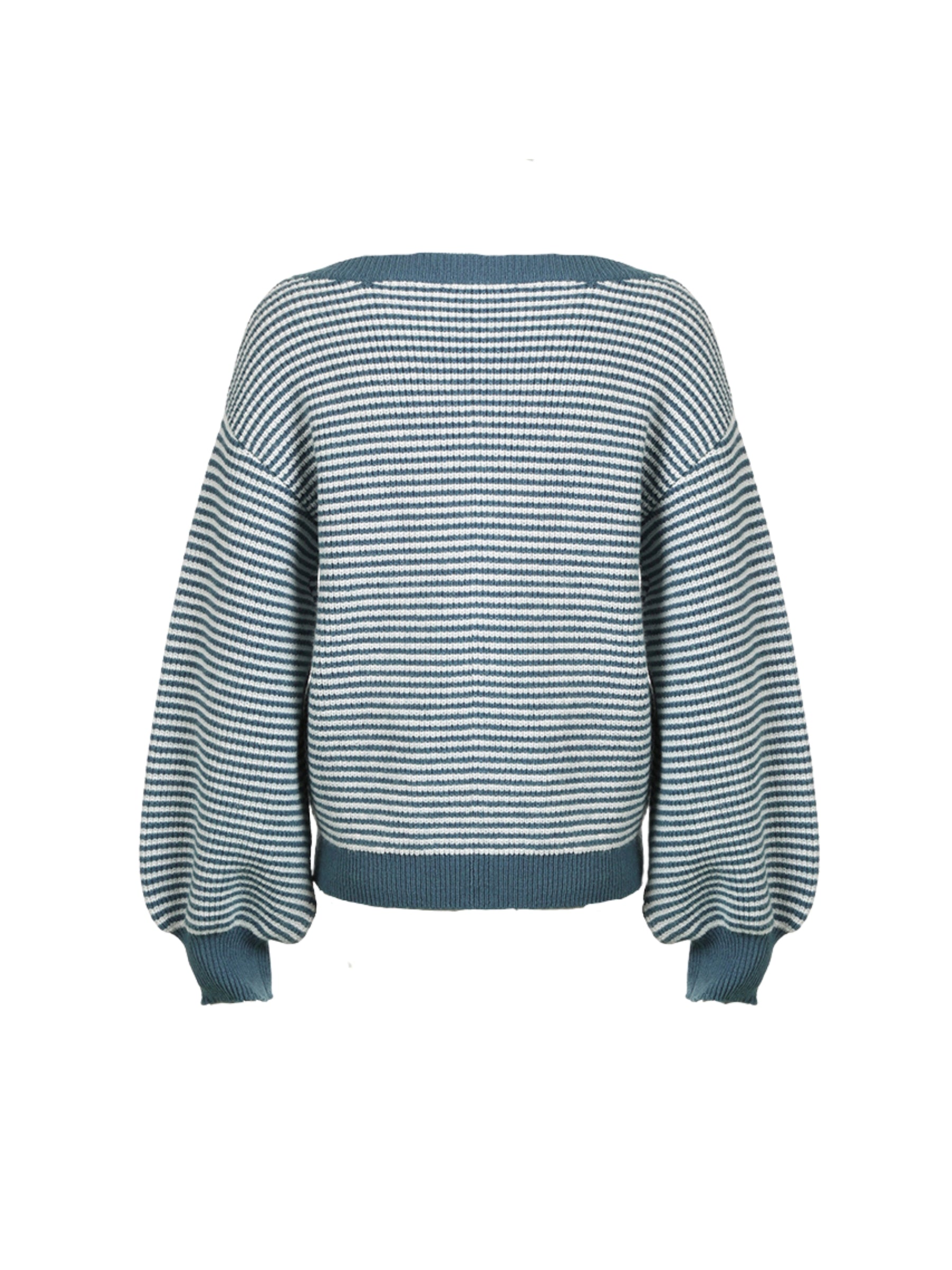 Maxct Nura Striped Off-Shoulder Sweater