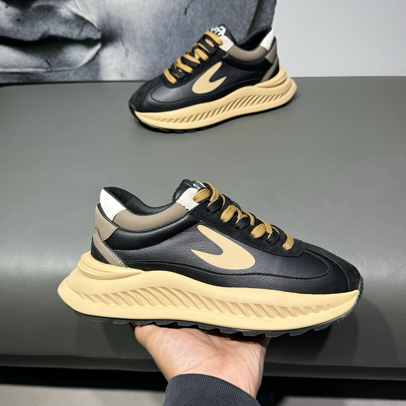 Slip on Sneakers Vulcanized Mix Color Shoes for Men