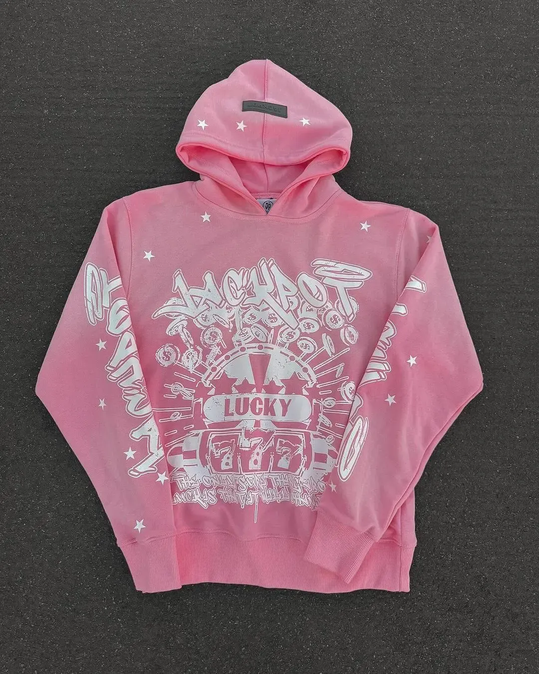 Mens Hoodie Sweatshirts and Sweatpants Two Piece Gothic Winter Tracksuit Sportswear Sets Y2k Harajuku Streetwear Men Clothing