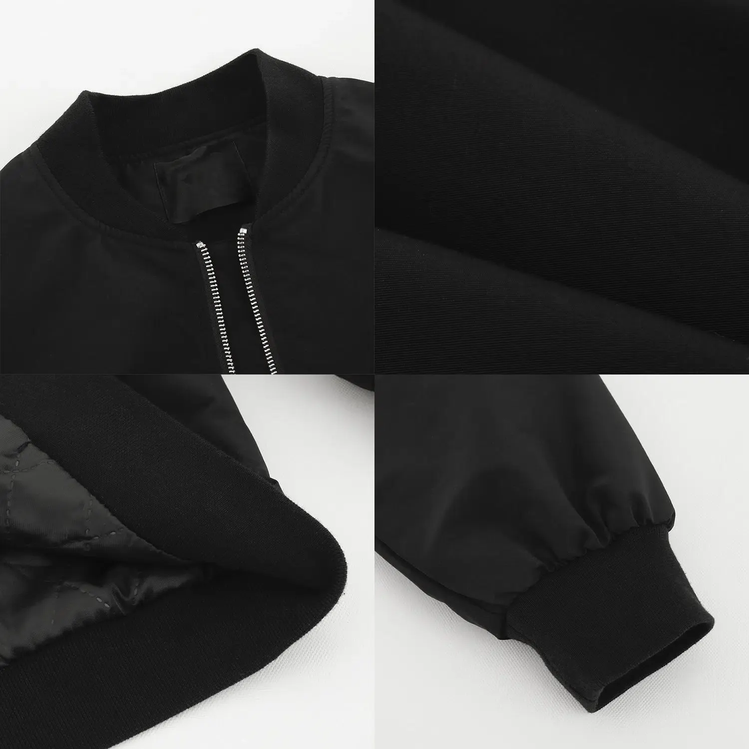 Maxct Lightweight Baseball Collar Cotton Jacket