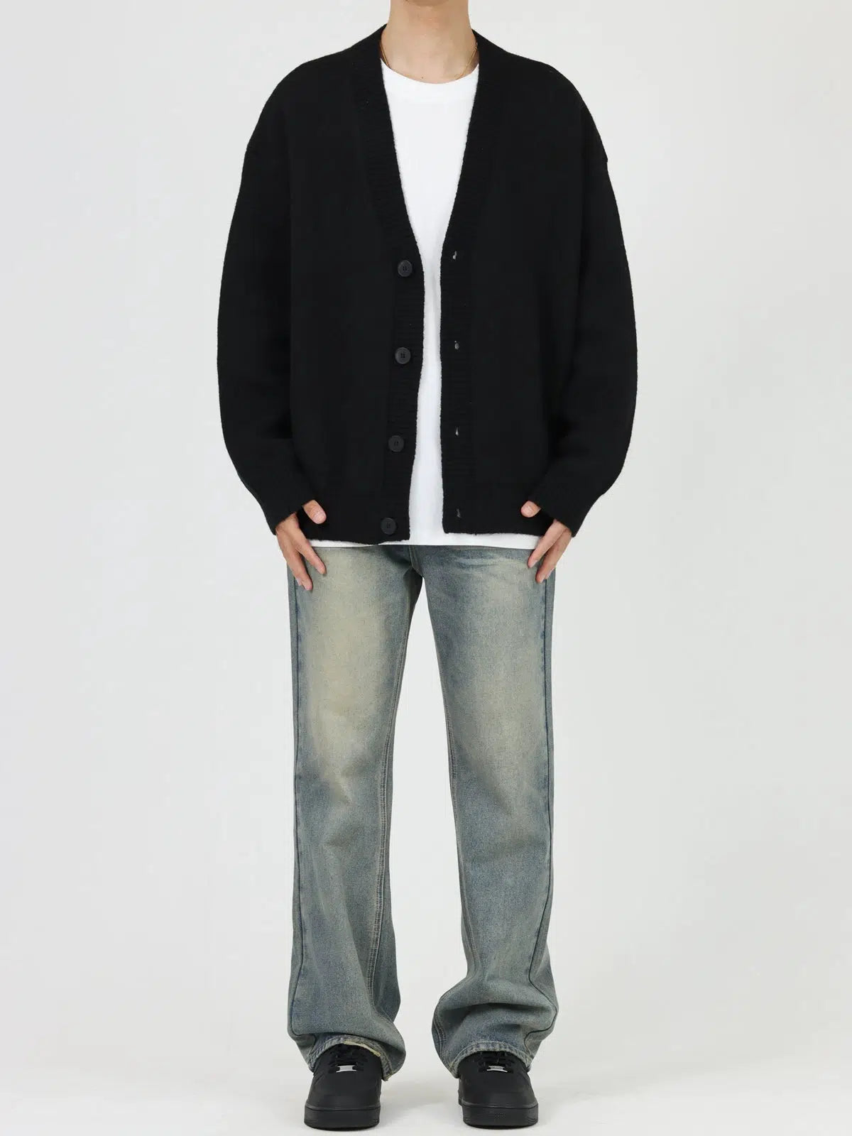 Maxct Wool Versatile Cardigan Sweater