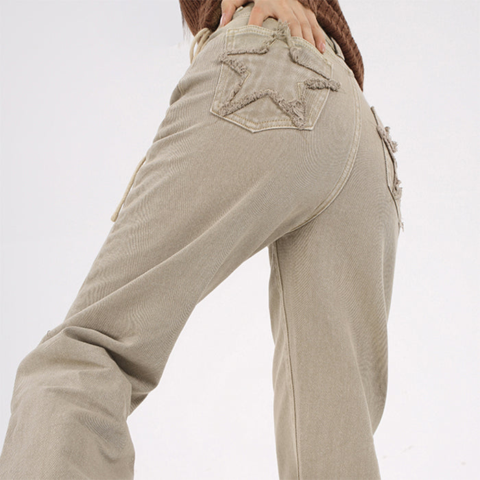 No Apologies Star Pocket Jeans Maxct