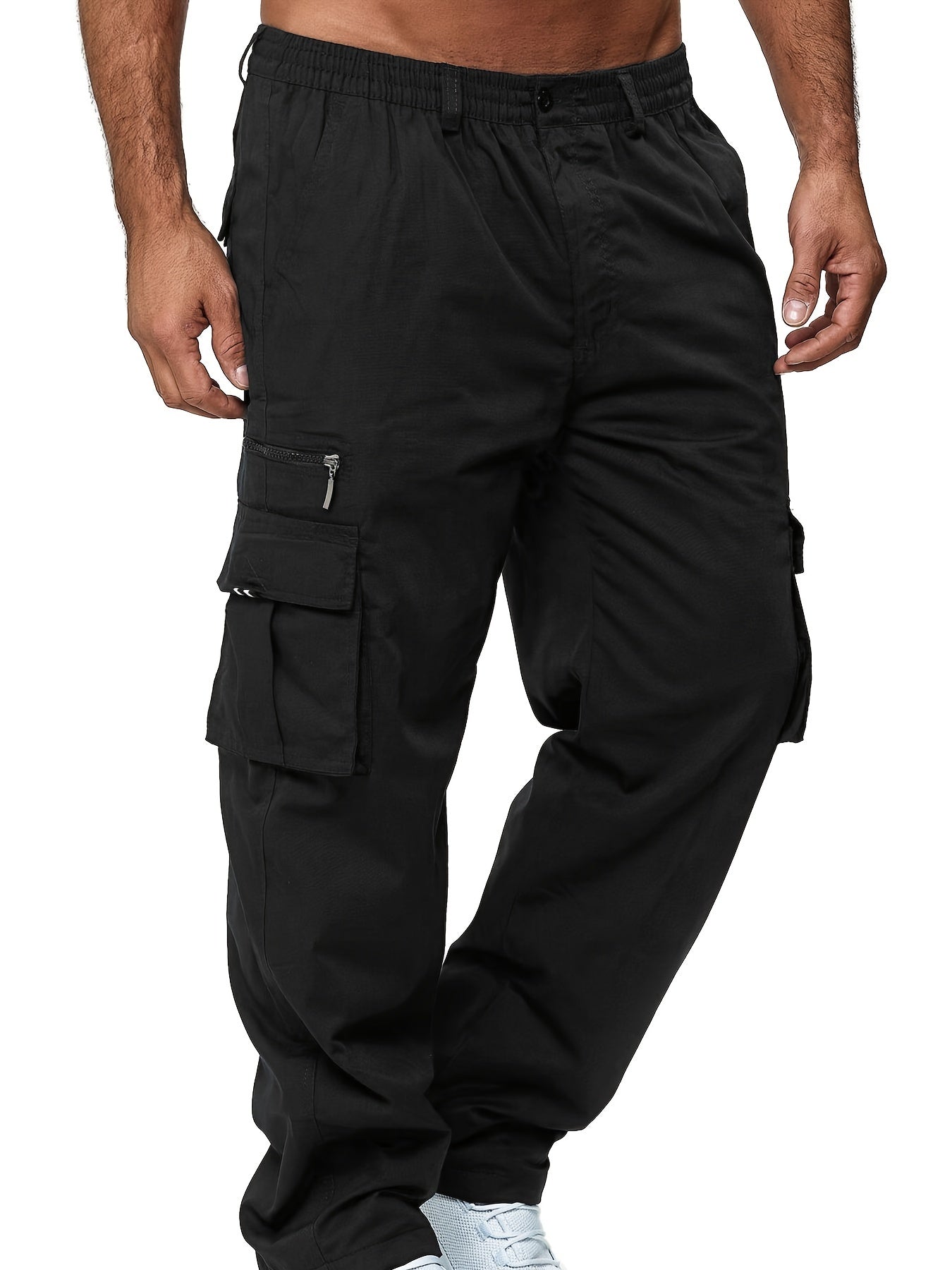 Maxct  Men's Cargo Pants Sport Pants Jogger Sweatpants Drawstring Outdoor Trousers With Pockets