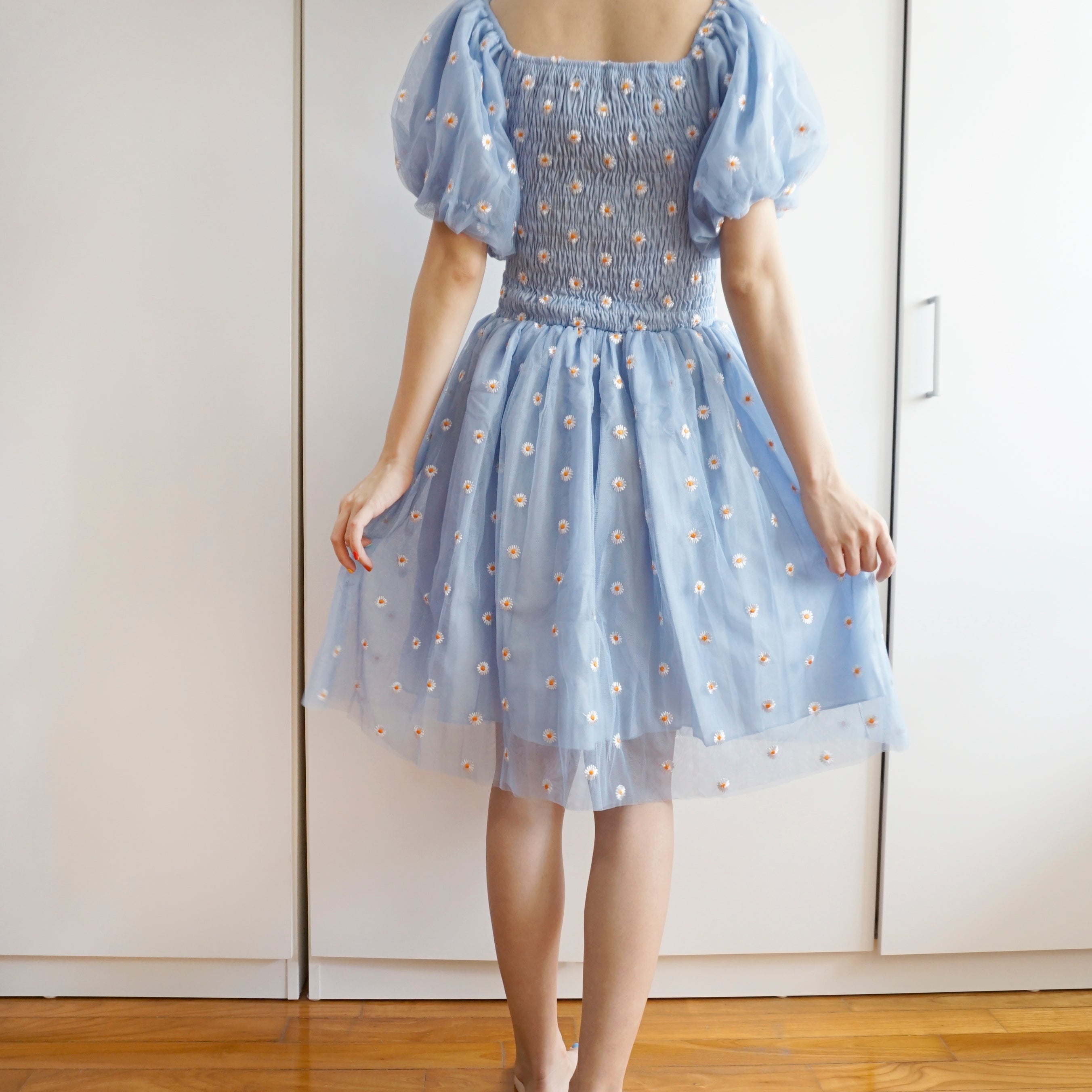 Puff Sleeve Daisy Dress Maxct
