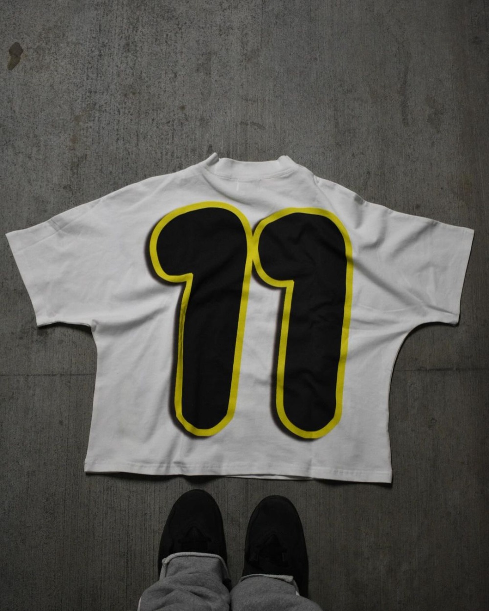 Y2K Drop Sleeves Oversized T Shirt Men Women Harajuku Hip Hop Cartoon Character Letter Graphic Printed T Shirt Cotton Goth Tops