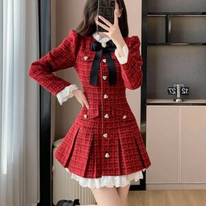 Ruby Love Tweed Mini Dress Maxct
