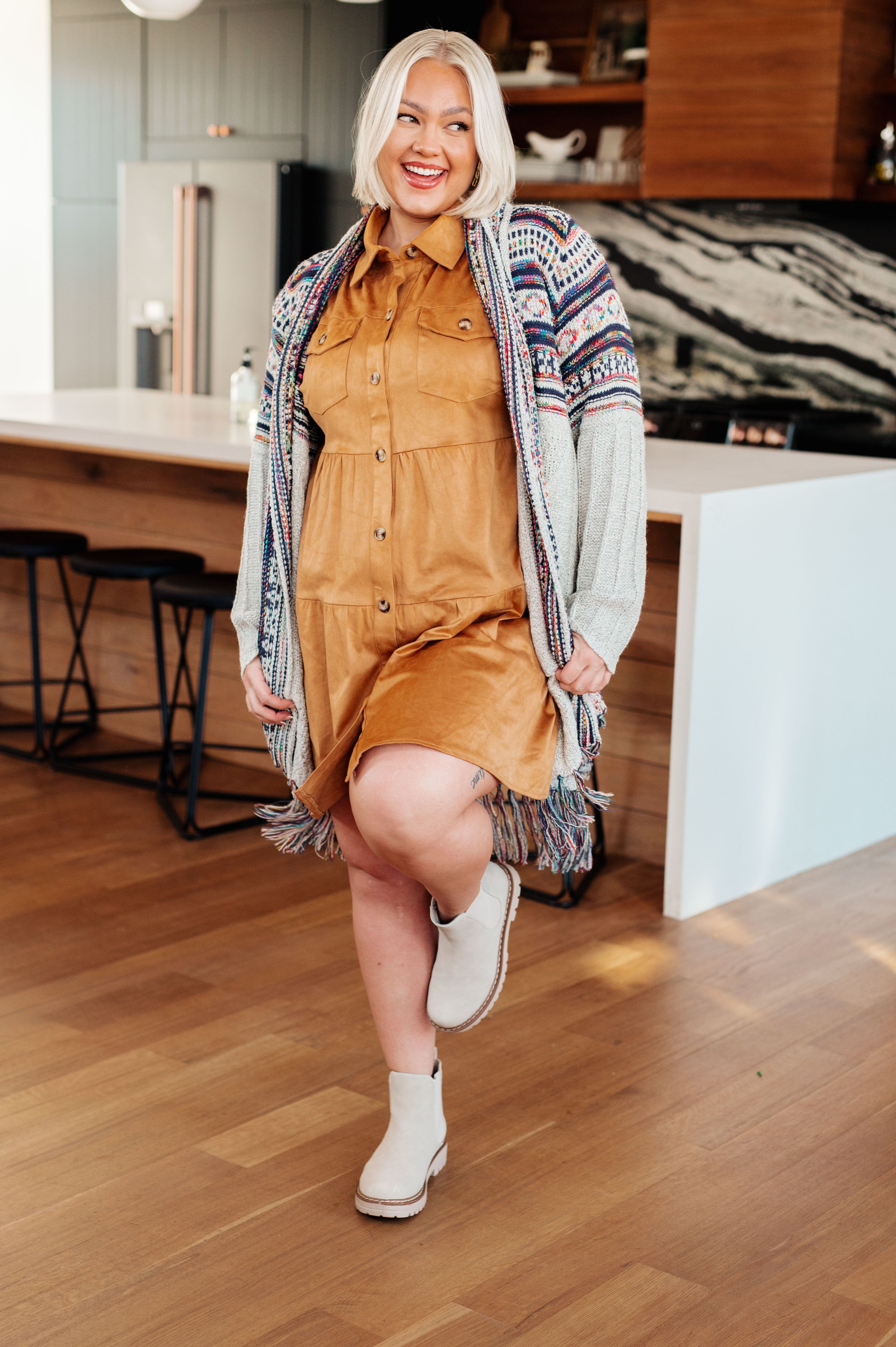 Maxct &Oh So Lucky Fringe Cardigan