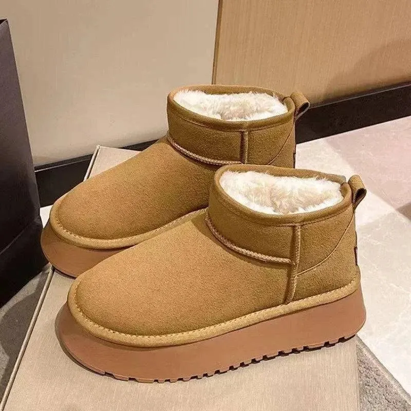 Waterproof and Anti-slip Snow Boots for Women Maxct