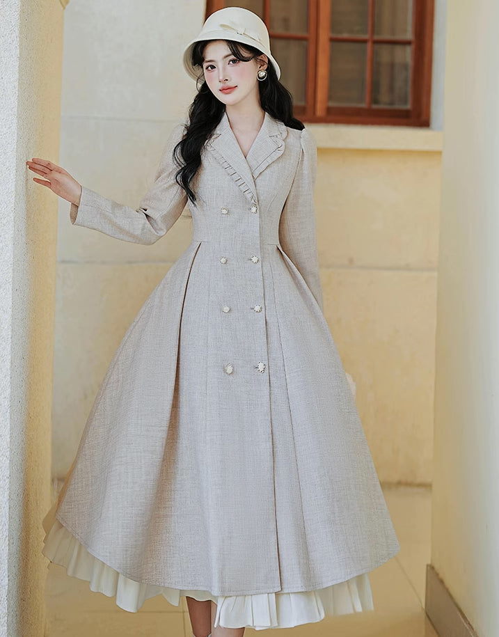 Darling Dearest Midi Dress & Capelet Maxct