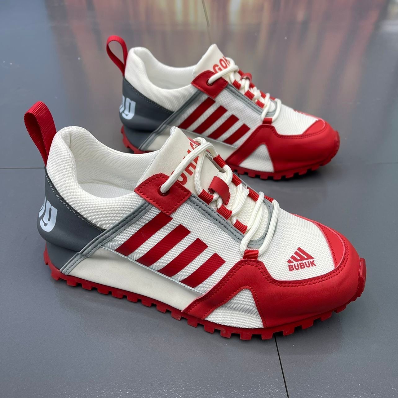 Unisex Chunky Spring/Autumn Breathable Mesh Bubuk Sneakers Maxct