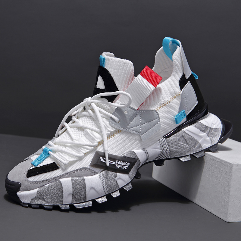Breathable Lace-up Sneakers - true-deals-club