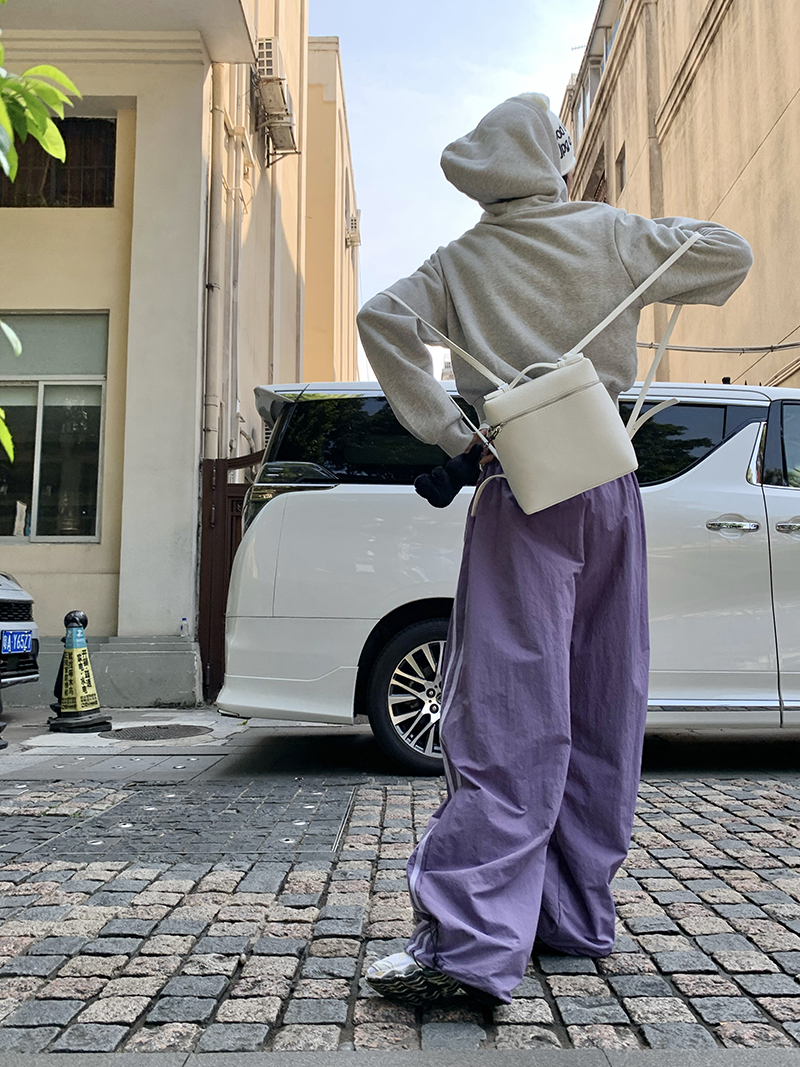 Grey Cropped Hoodies Zip Up Long Sleeve Sweatshirt Cardigan Oversized Autumn Fashion Wide Leg Track Pants Two Piece Sets