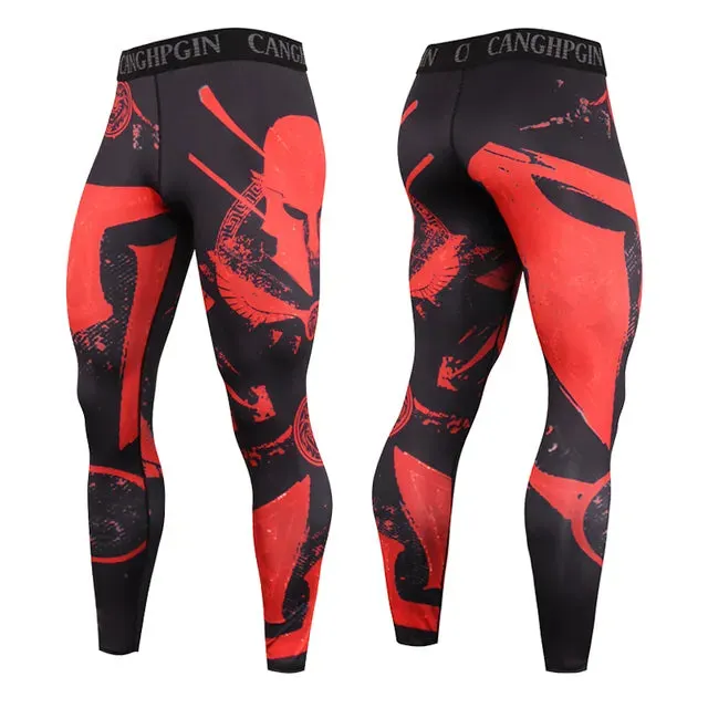 Men's Quick Dry Running Leggings Gym Fitness & Workout Maxct
