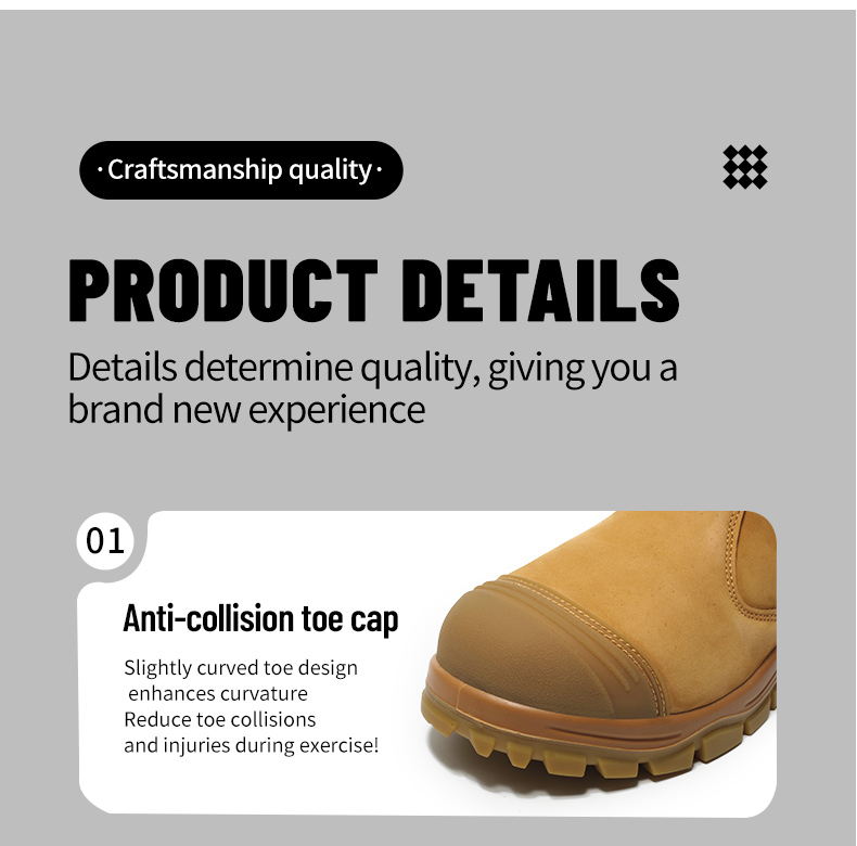 Genuine Leather Work Safety Chelsea Boots for Men - true deals club