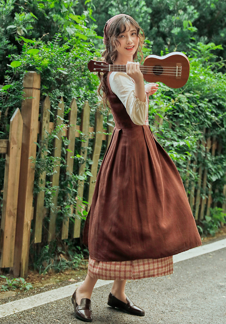 Patchwork Village Dress Maxct