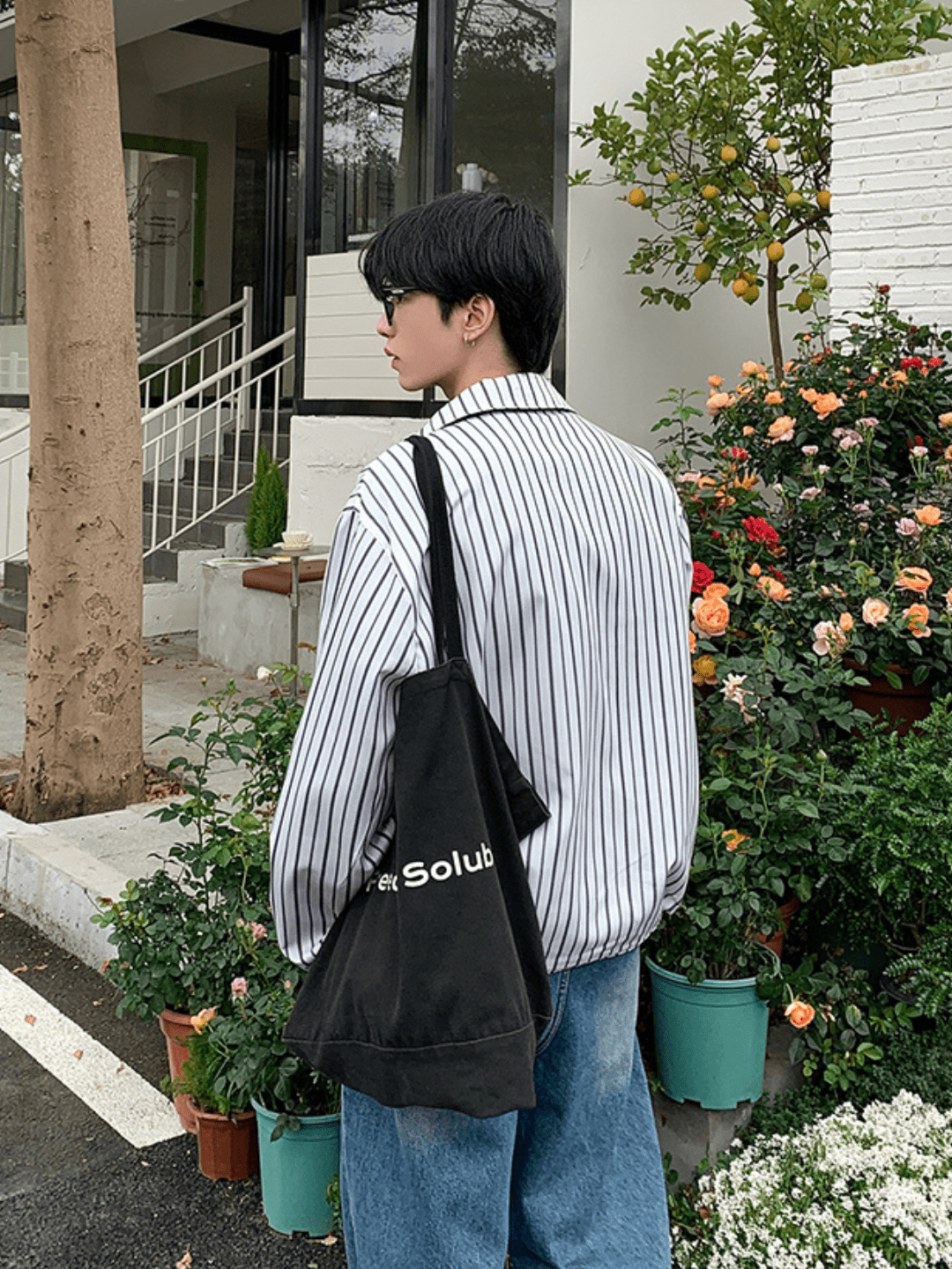 Maxct [Onelyc1Ns] Reversible Wearable Striped Short Jacket Na1002