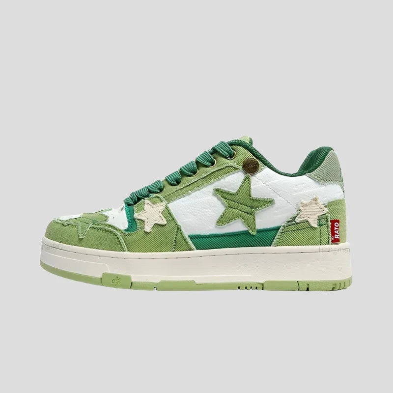 Skate Shoes Retro Y2K Star Punk Hip-hop Skateboard Sneakers Maxct