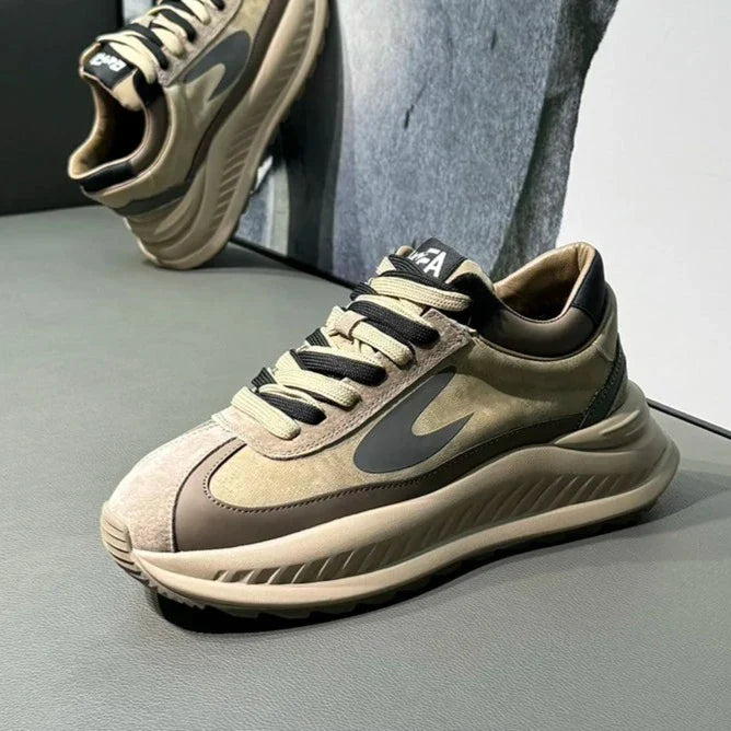 Slip on Sneakers Vulcanized Mix Color Shoes for Men Maxct