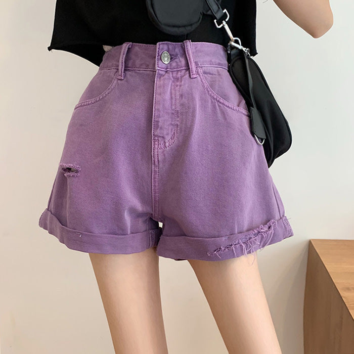 Candy Fairy Distressed Shorts Maxct