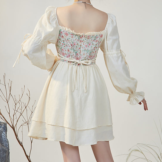Florals In Bloom Ruffle Dress Maxct
