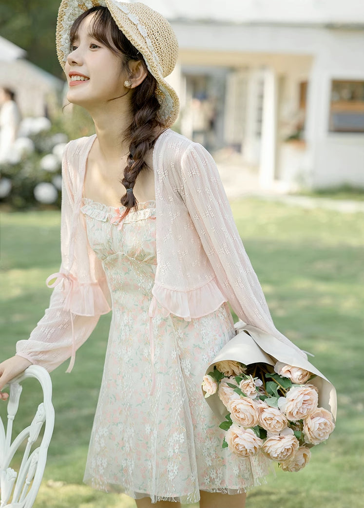 Twirly Floral Mini Cami Dress Maxct