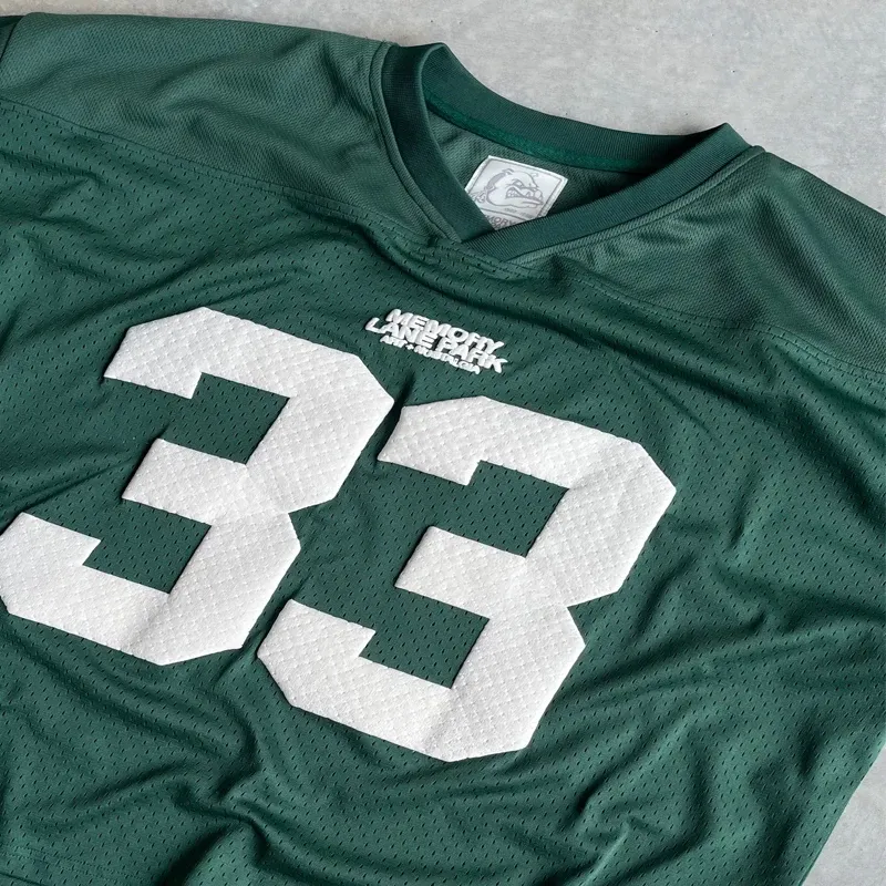 Y2K T Shirt Men Mesh Jersey Quick Dry T Shirt Breathable Streetwear Oversized College Sports Wear Unisex Football Training Wear