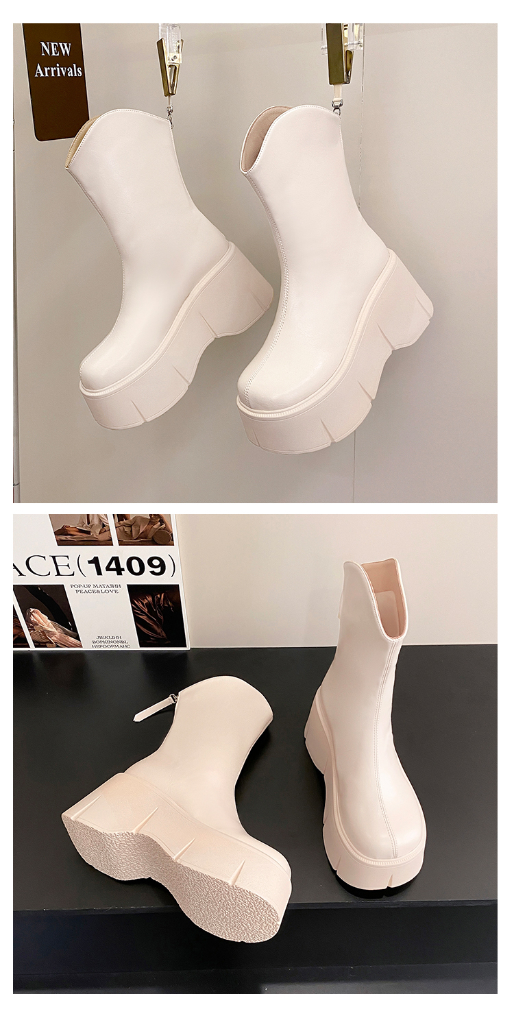 Women's Mid-calf Boots - true deals club