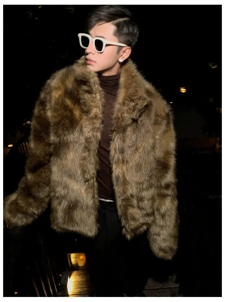 Maxct Faux Fur Mink Coat