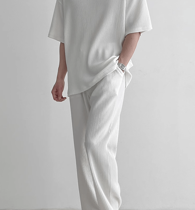 Maxct 9102 Pleated Shirt, Shorts, Pants