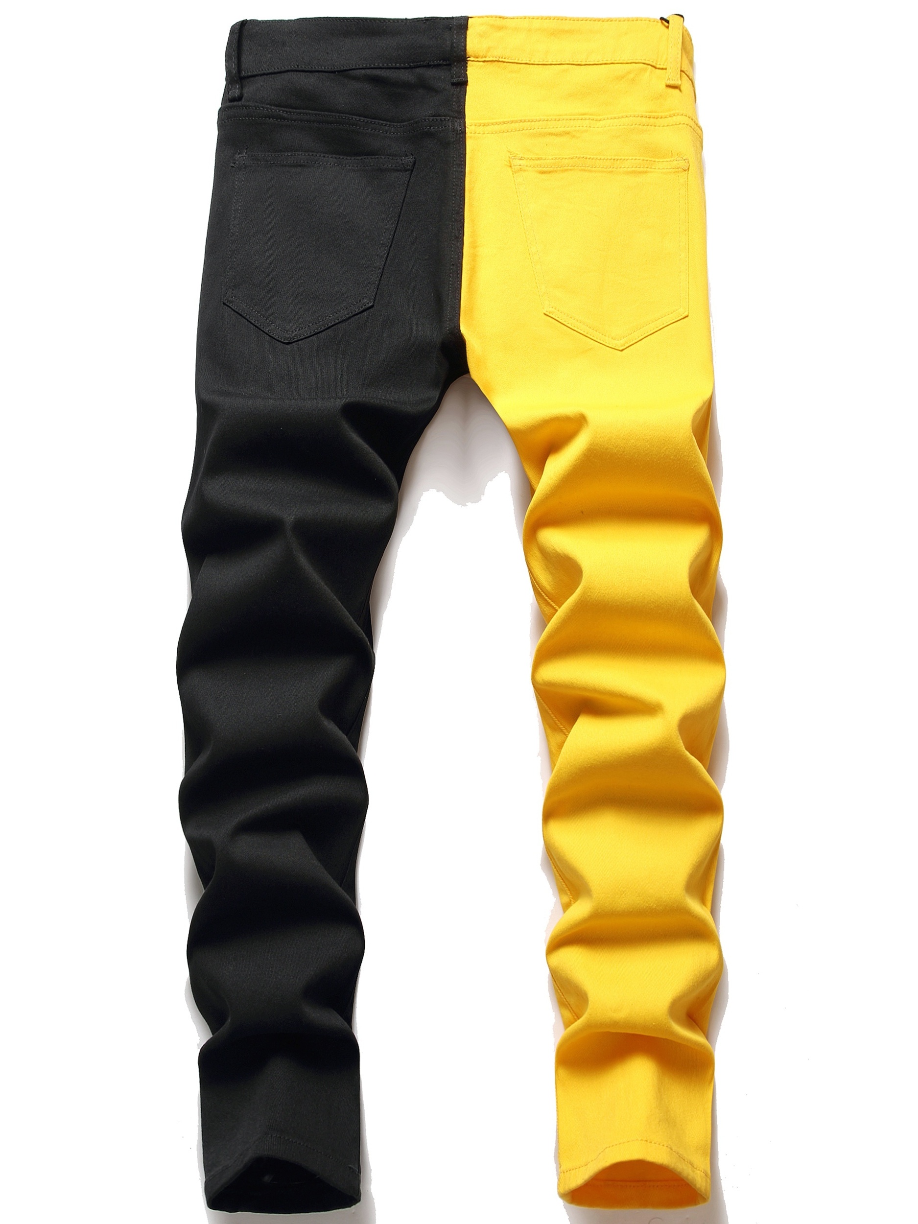 Men's Slim Straight Fit Jeans Casual Washed Stretch Denim Jeans Best Sellers