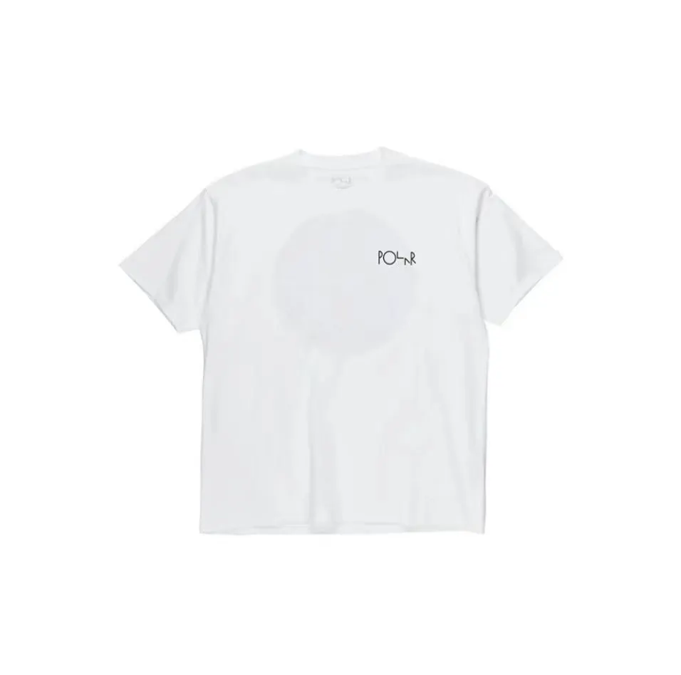 90s Streetwear Polar Skate Y2K Clothing Men Women Harajuku Back Letter Graphic Print Oversized T Shirt Hip Hop Gothic Cotton Short Sleeve Tops