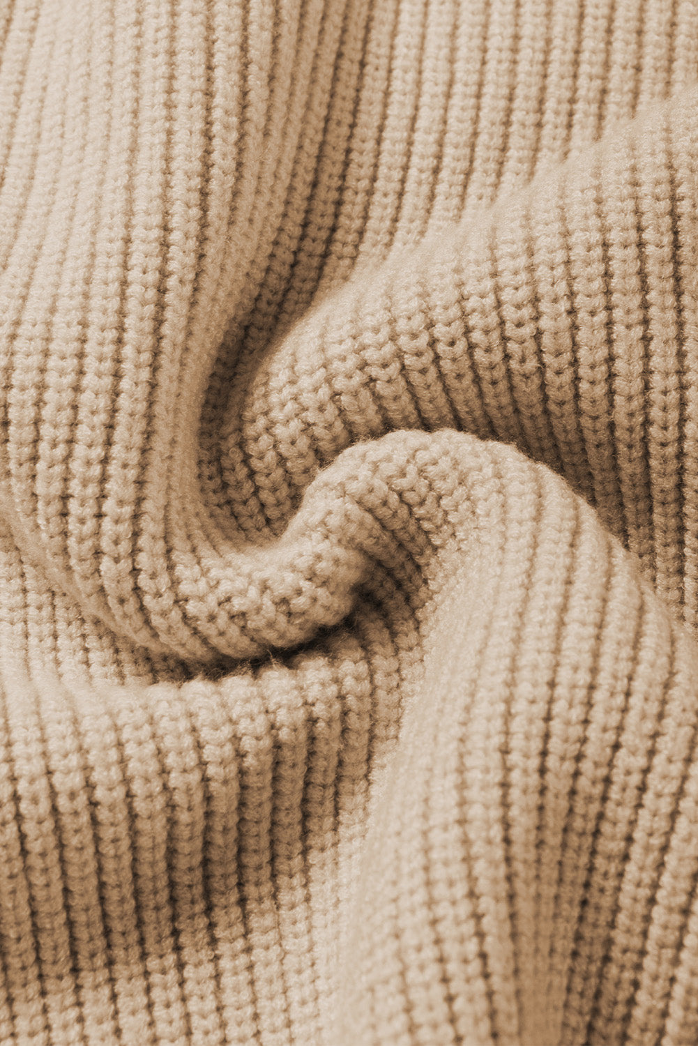 Maxct &Pocketed V-Neck Cap Sleeve Sweater